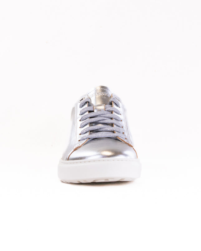 Birkenstock Bend Low (Women's) - Silver Metallic Leather