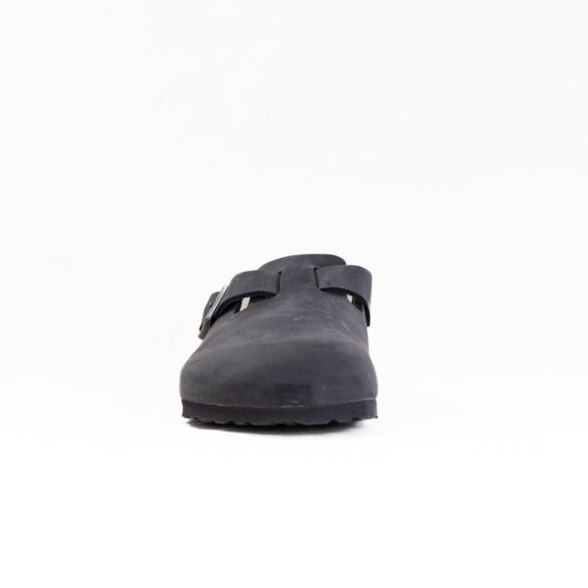 Birkenstock Boston (Unisex) - Black Oiled Leather