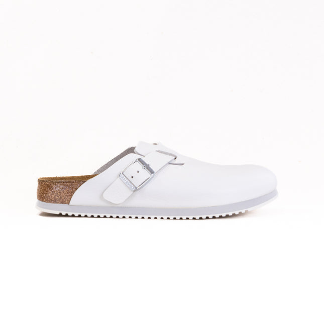 Birkenstock Boston Super Grip (Unisex) - White