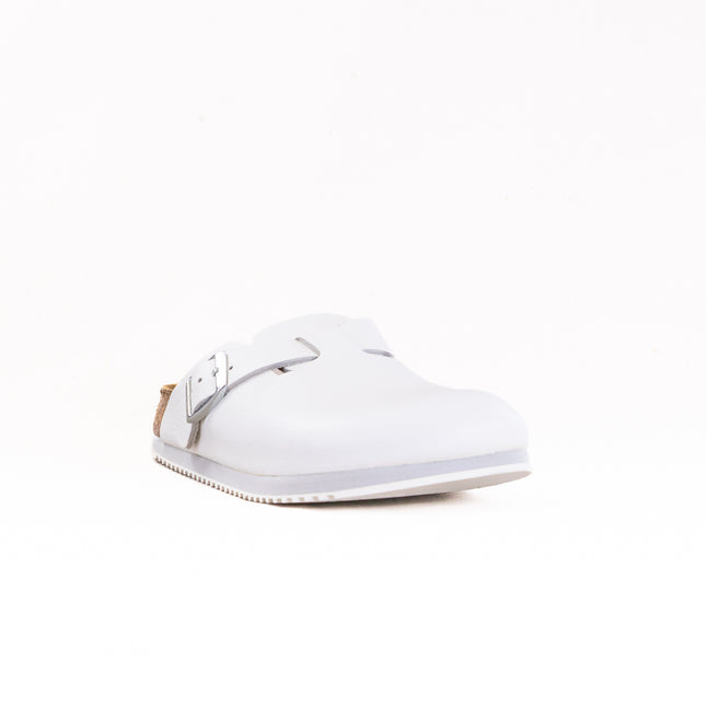 Birkenstock Boston Super Grip (Unisex) - White