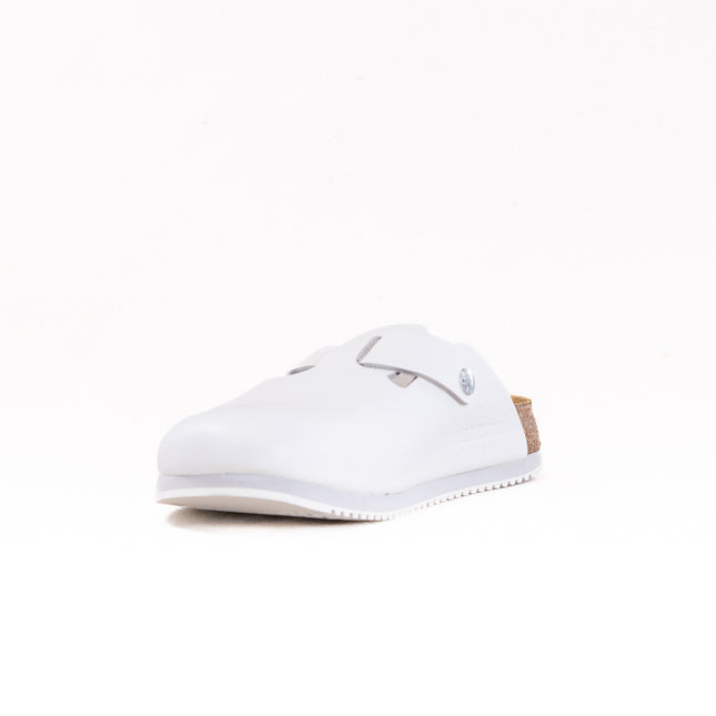 Birkenstock Boston Super Grip (Unisex) - White
