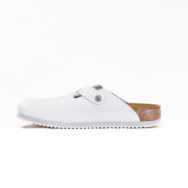 Birkenstock Boston Super Grip (Unisex) - White