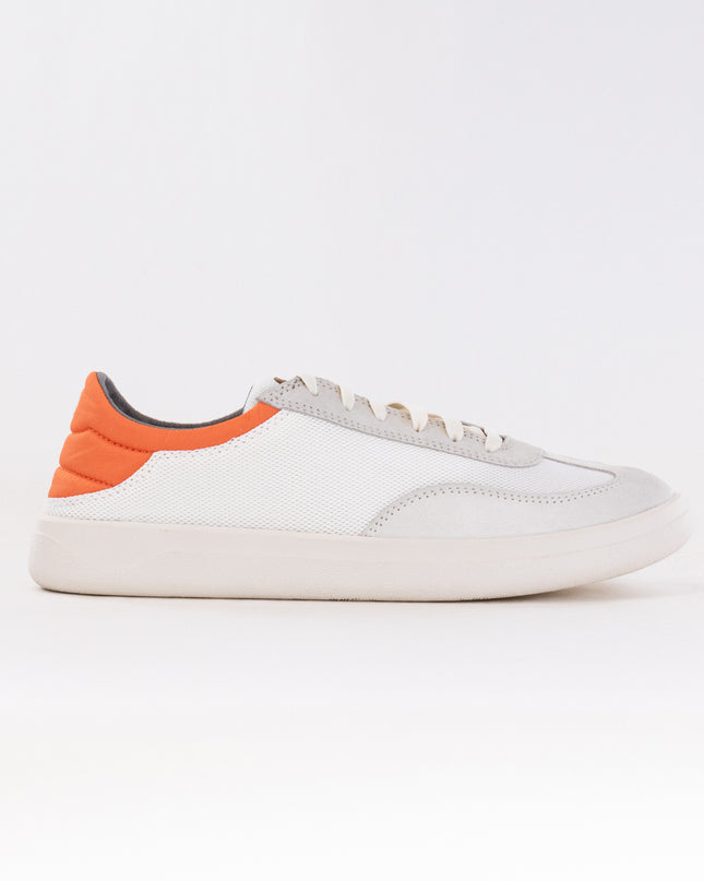Olukai Punini (Men's) - Off White/Molten Orange