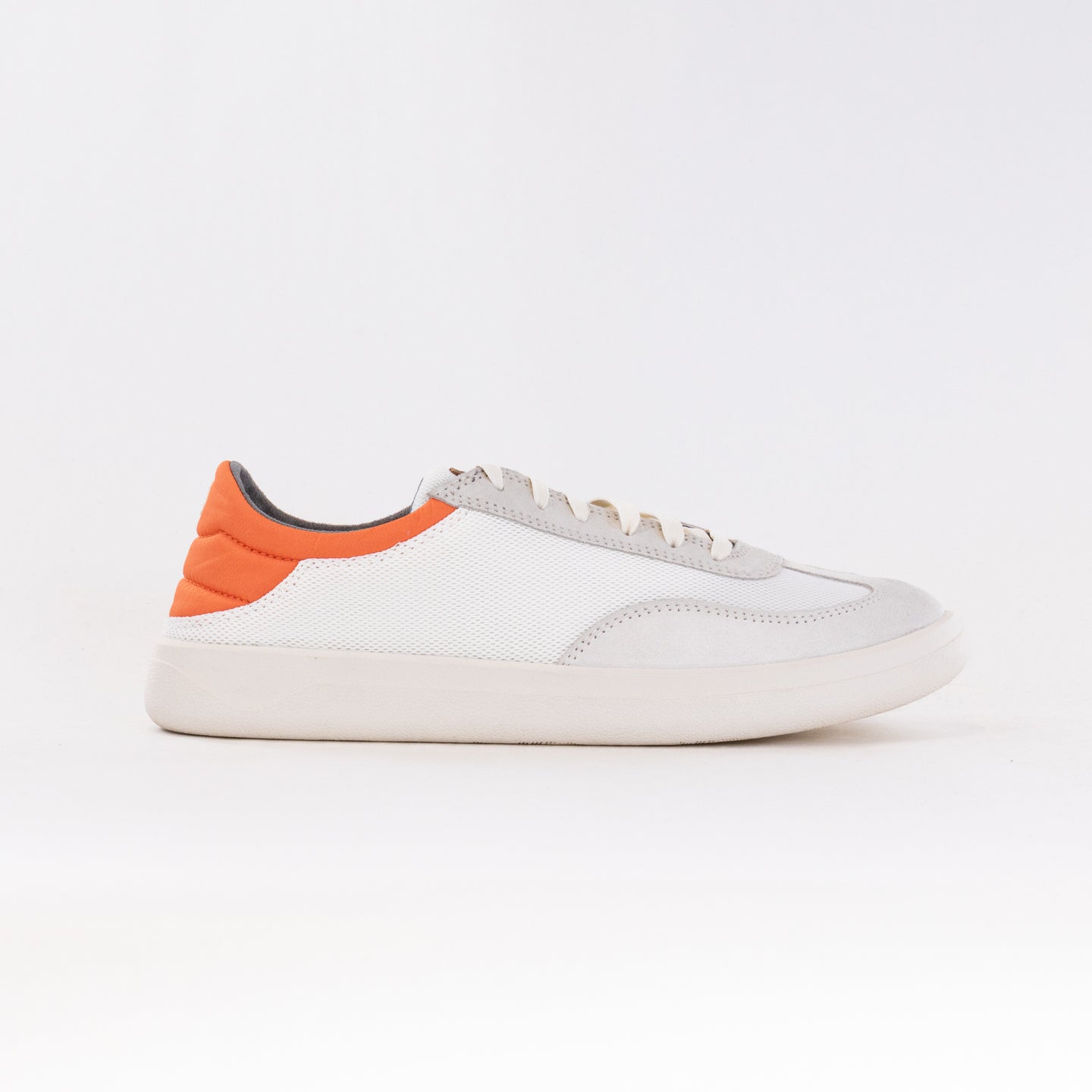 Olukai Punini (Men's) - Off White/Molten Orange