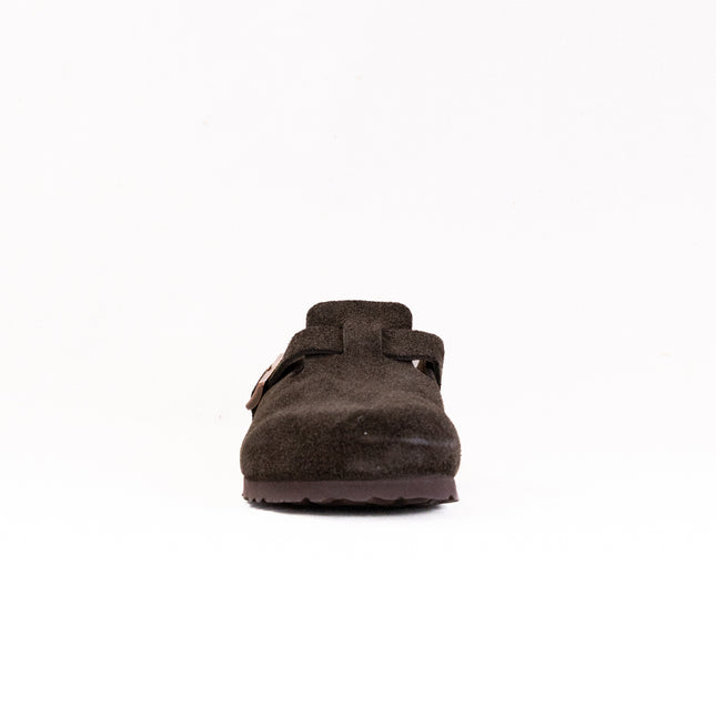 Birkenstock Boston Soft Footbed (Unisex) - Mocha Suede