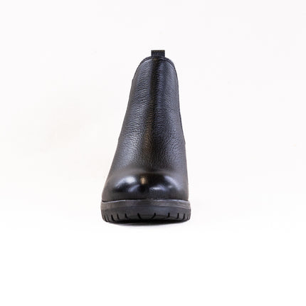 Salvia Cassy (Women's) - Black Pebbled Leather