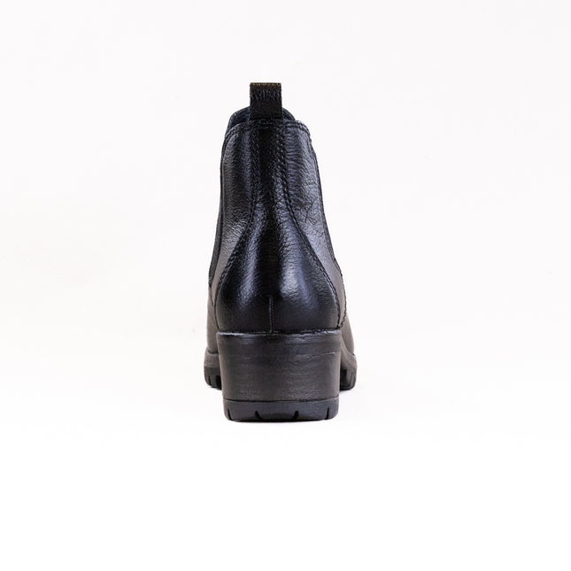 Salvia Cassy (Women's) - Black Pebbled Leather