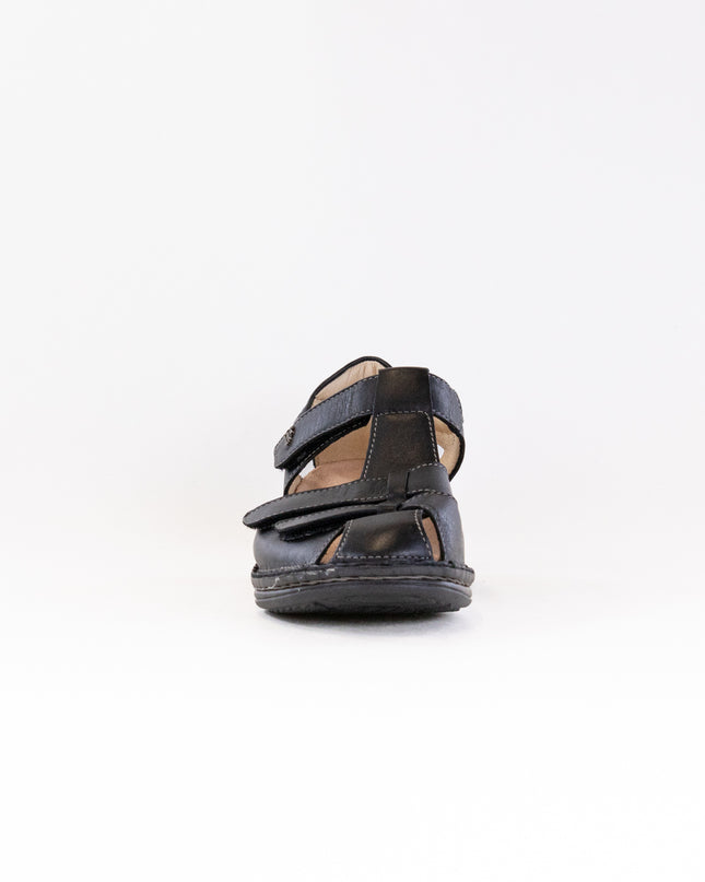 Finn Comfort Funen (Women's) - Black Leather