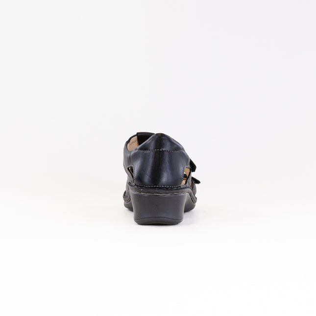 Finn Comfort Funen (Women's) - Black Leather