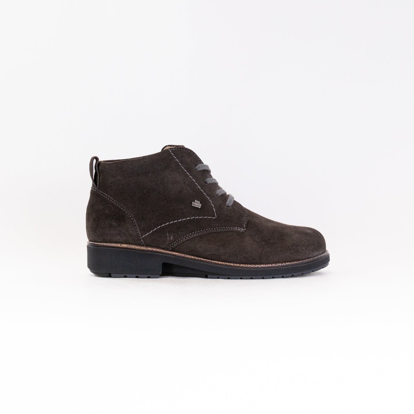 Finn Comfort Cranston (Women's) - Dark Grey Velour