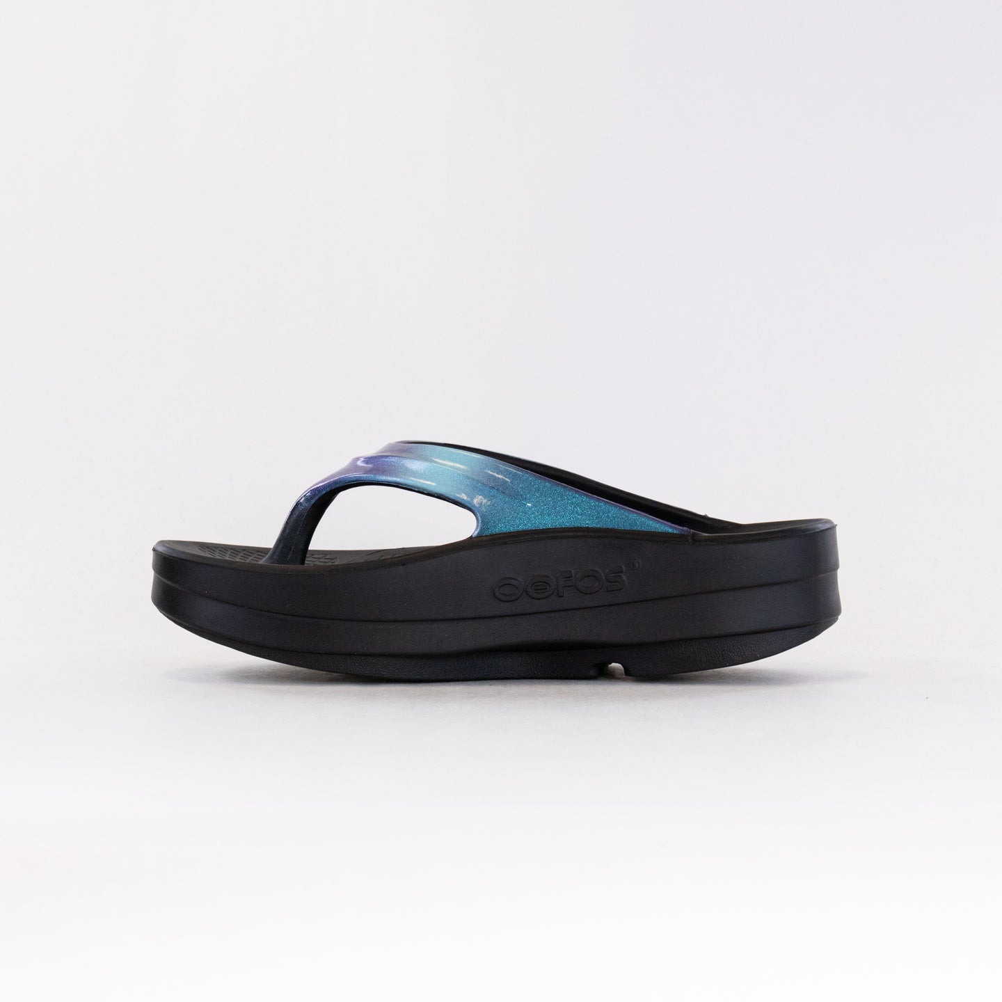 OOFOS OOlala Luxe Platform (Women's) - Atlantis