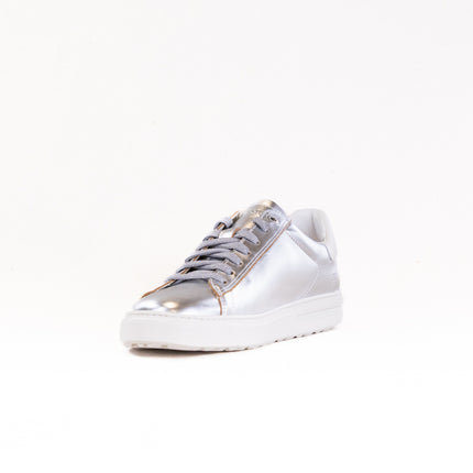 Birkenstock Bend Low (Women's) - Silver Metallic Leather