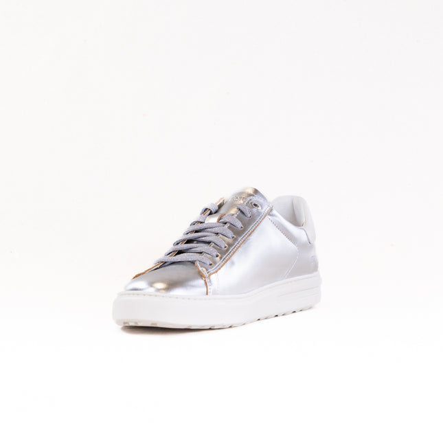 Birkenstock Bend Low (Women's) - Silver Metallic Leather