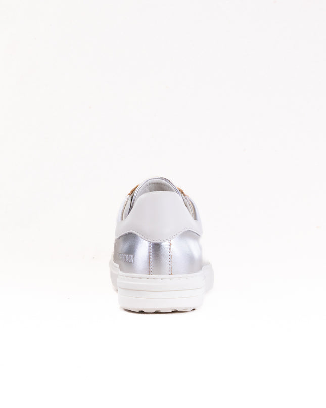 Birkenstock Bend Low (Women's) - Silver Metallic Leather