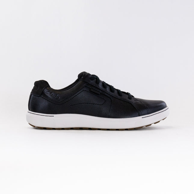 Clarks Mapstone Lace (Men's) - Black Leather