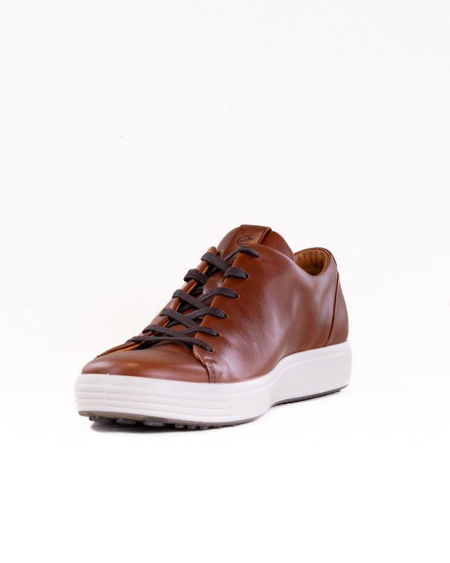 NEW Ecco Soft 7 Sneaker (Men's) - Cognac