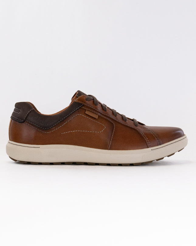 Clarks Mapstone Lace (Men's) - Tan Leather