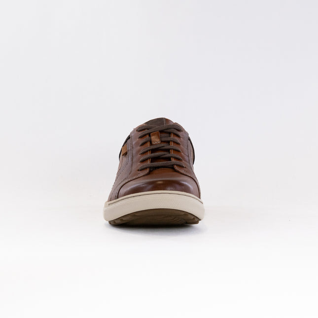 Clarks Mapstone Lace (Men's) - Tan Leather