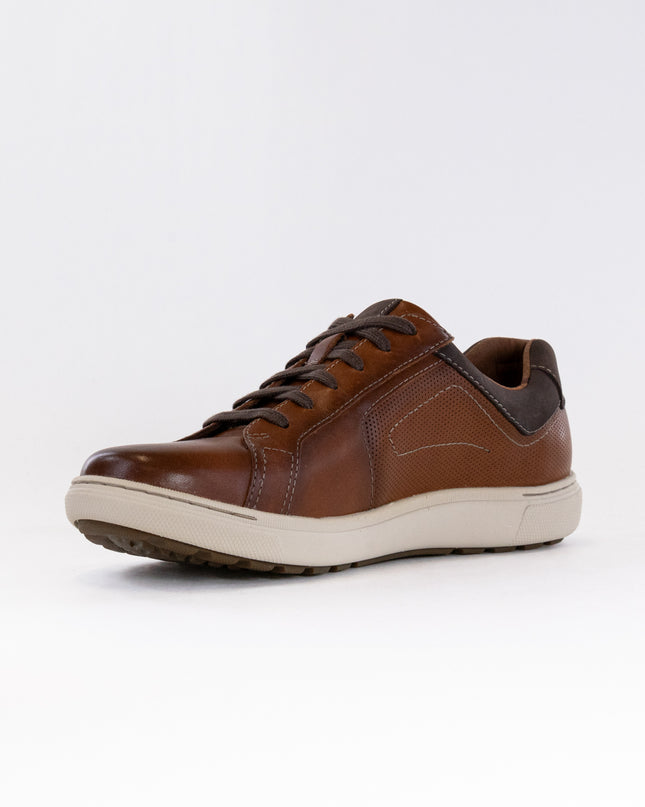 Clarks Mapstone Lace (Men's) - Tan Leather