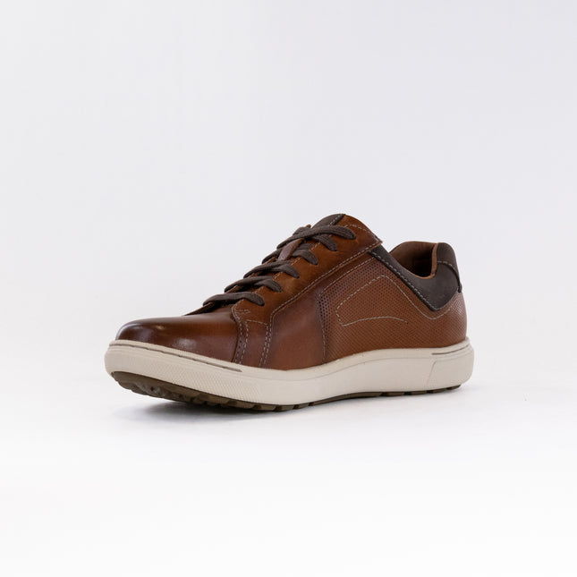 Clarks Mapstone Lace (Men's) - Tan Leather