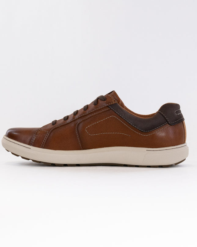 Clarks Mapstone Lace (Men's) - Tan Leather