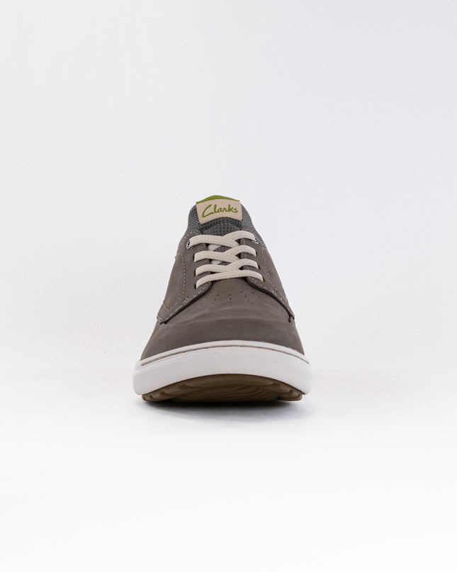 Clarks Mapstone Easy (Men's) - Dark Grey Nubuck Leather