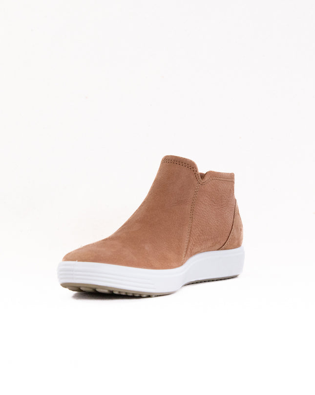 Ecco Soft 7 Side Zip Bootie (Women's) - Cashmere