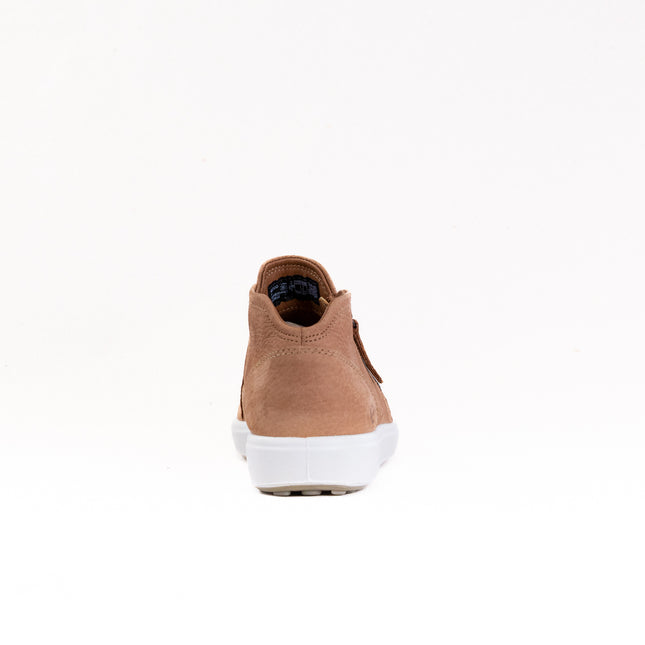 Ecco Soft 7 Side Zip Bootie (Women's) - Cashmere