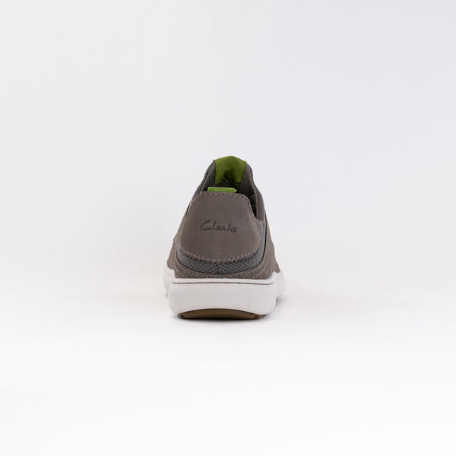 Clarks Mapstone Easy (Men's) - Dark Grey Nubuck Leather