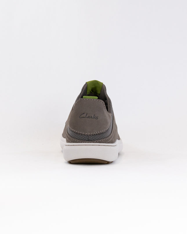 Clarks Mapstone Easy (Men's) - Dark Grey Nubuck Leather