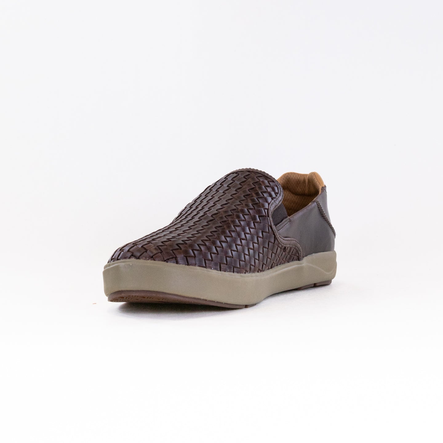 Olukai Lae'ahi Lauhala (Men's) - Dark Wood