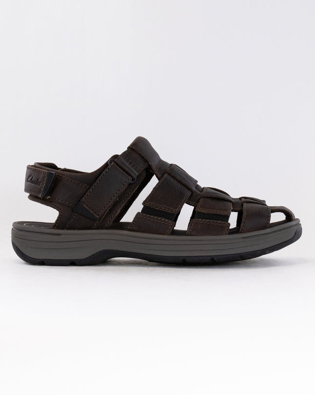 Clarks Saltway Cove (Men's) - Dark Brown Leather