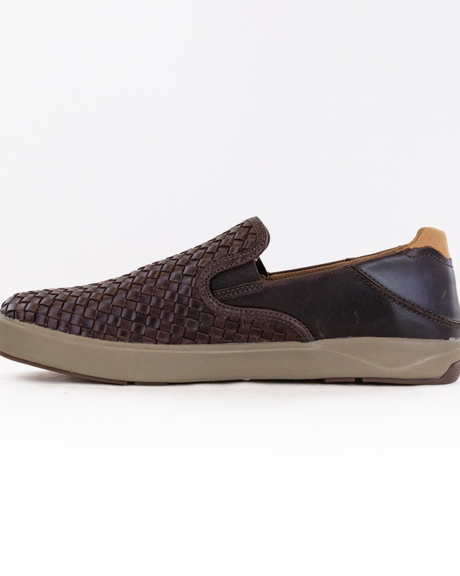 Olukai Lae'ahi Lauhala (Men's) - Dark Wood