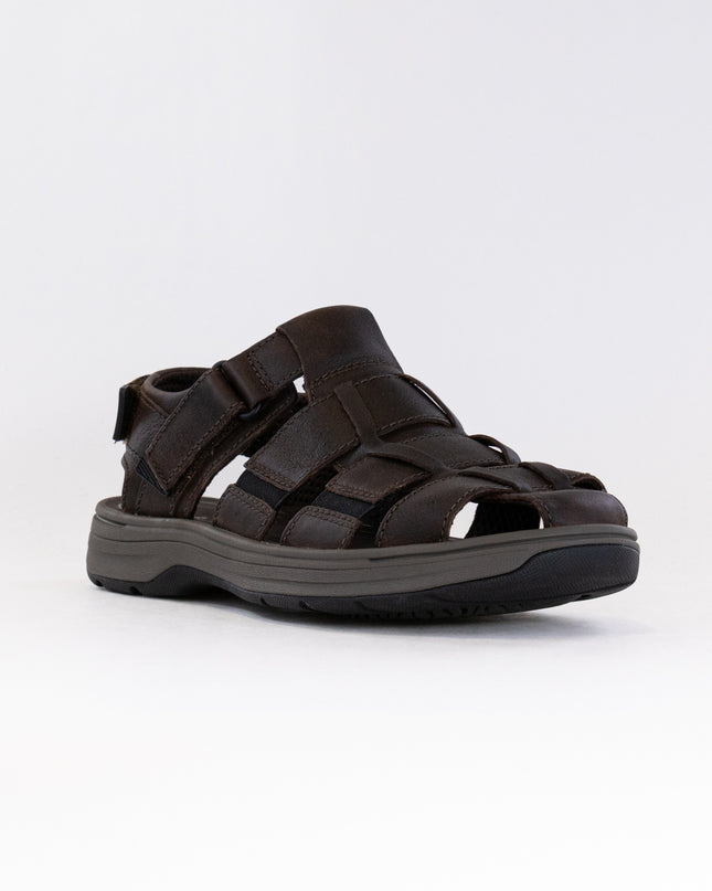 Clarks Saltway Cove (Men's) - Dark Brown Leather