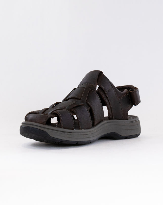 Clarks Saltway Cove (Men's) - Dark Brown Leather