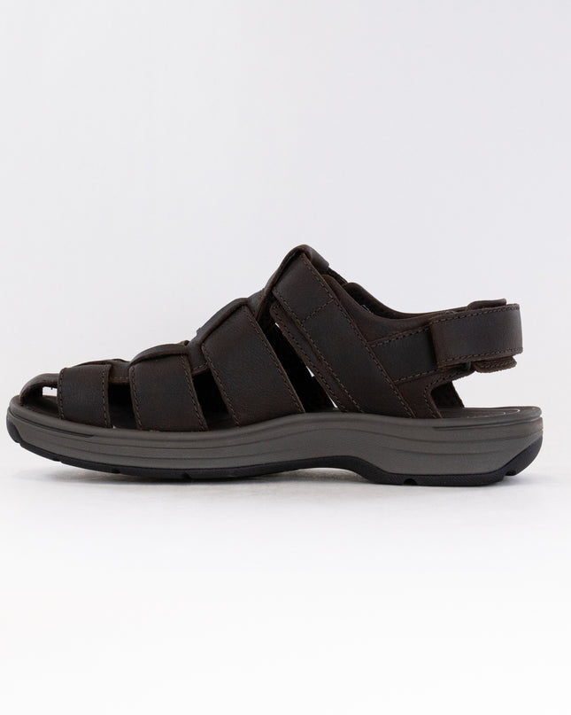 Clarks Saltway Cove (Men's) - Dark Brown Leather