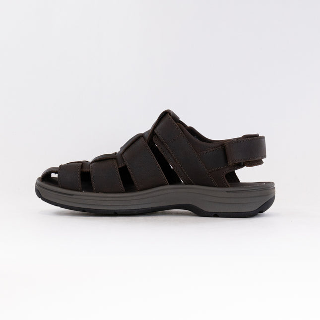 Clarks Saltway Cove (Men's) - Dark Brown Leather