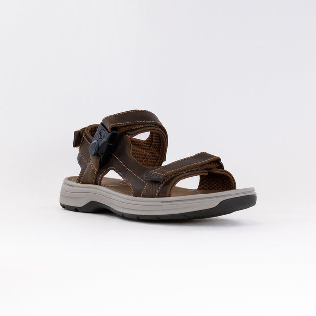Clarks Saltway Trail (Men's) - Light Tan Leather