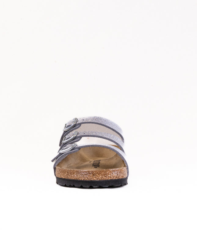 Birkenstock Florida (Women's) - Shiny Glitter Silver