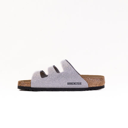 Birkenstock Florida (Women's) - Shiny Glitter Silver