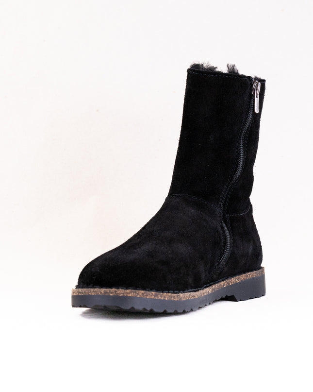 Birkenstock Uppsala Zip Shearling (Women's) - Black