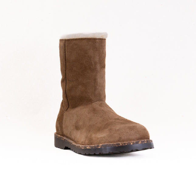 Birkenstock Uppsala Zip Shearling (Women's) - Dark Tea
