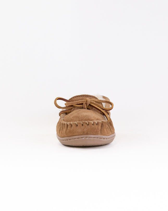 Minnetonka Pile Lined Hardsole Wide (Men's) - Brown