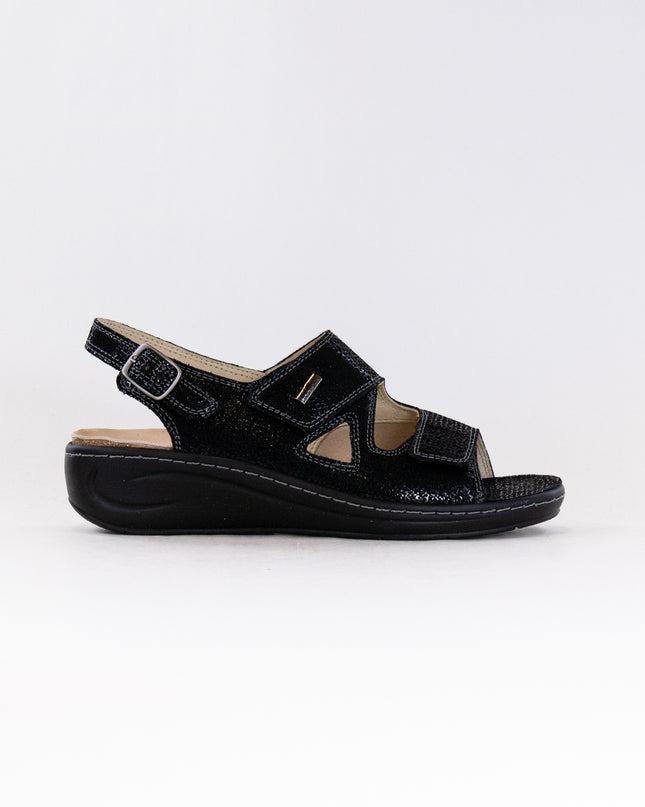 Fidelio Vienna Sandal (Women's) - Black Float