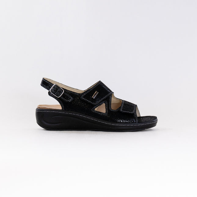 Fidelio Vienna Sandal (Women's) - Black Float