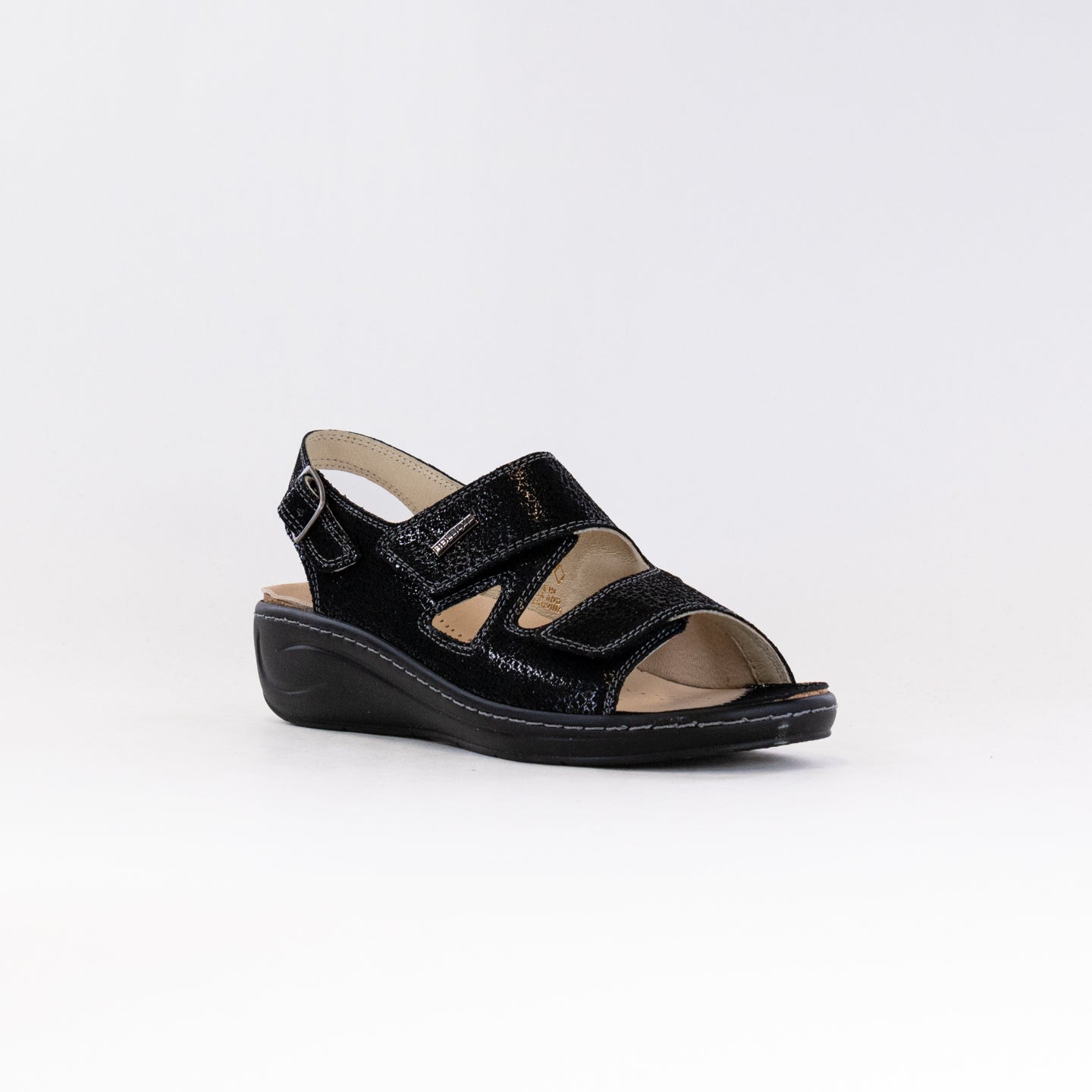 Fidelio Vienna Sandal (Women's) - Black Float