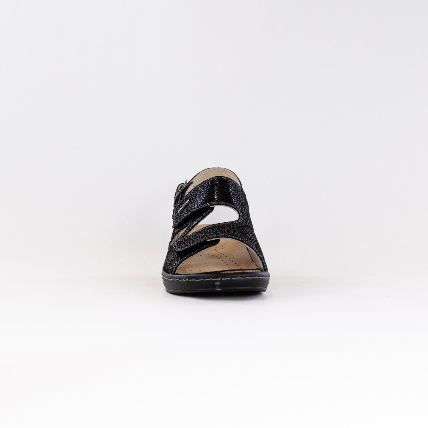 Fidelio Vienna Sandal (Women's) - Black Float