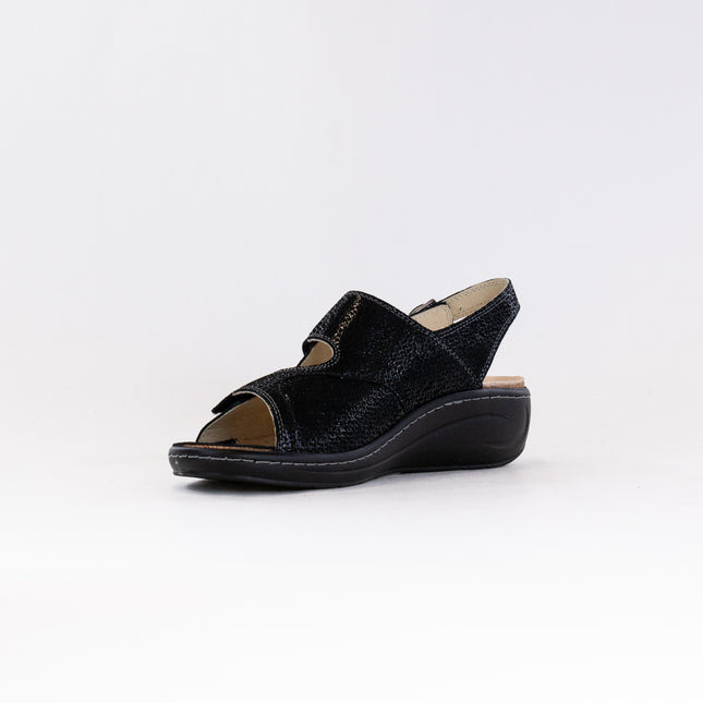 Fidelio Vienna Sandal (Women's) - Black Float