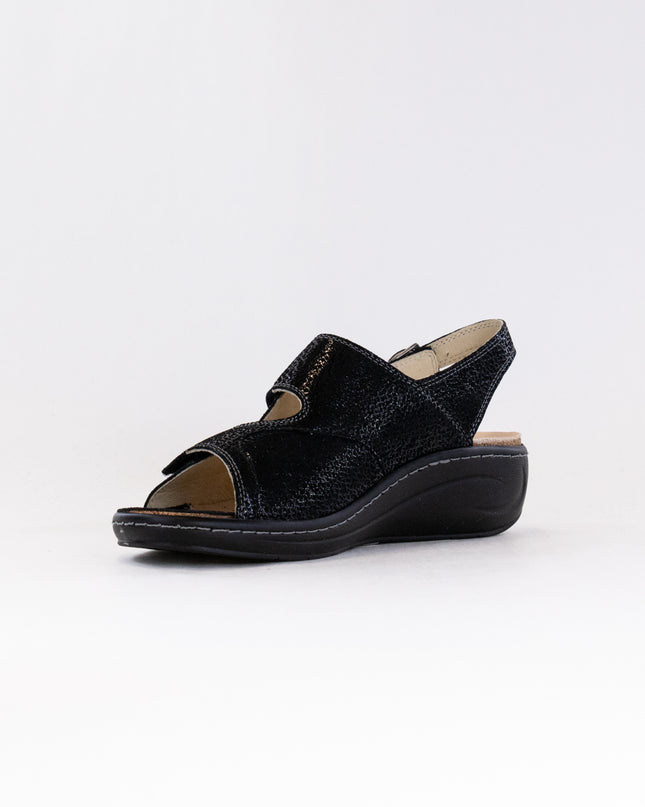 Fidelio Vienna Sandal (Women's) - Black Float