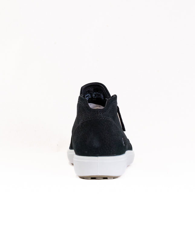 Ecco Soft 7 Side Zip Bootie (Women's) - Black